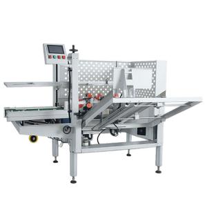 Carton erector machine 